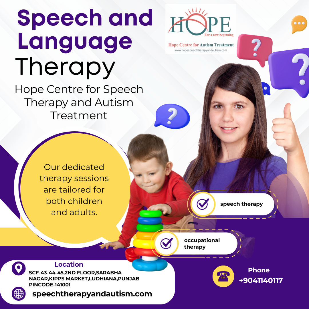 Occupational Therapy Centre in Ludhiana